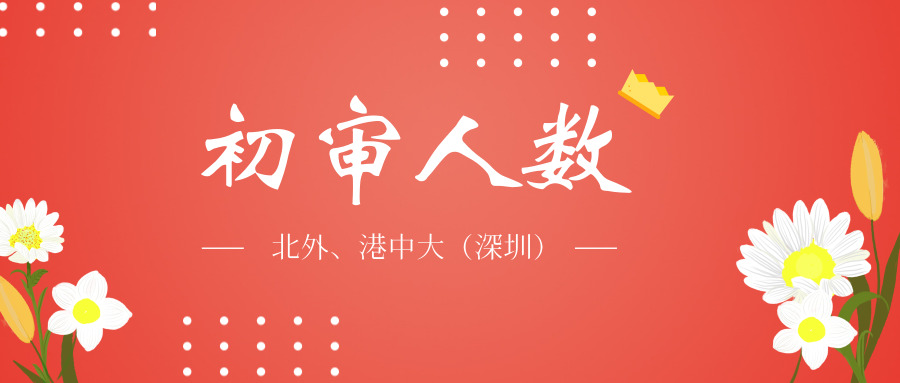 北外、港中大（深圳）综评初审人数公布！面试怎么办？专业指导来啦