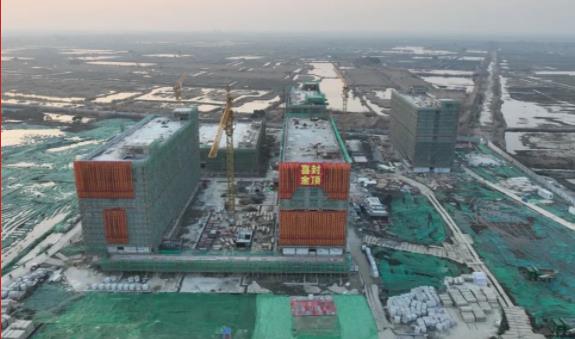 封顶大吉|南航金城学院高淳校区一期主体结构顺利封顶