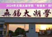 2024年无锡太湖学院&ldquo;专接本&rdquo;招生简章及联系方式！