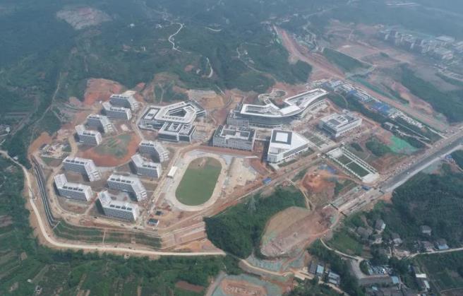 今年招生！三峡大学科技学院新校区，竣工！