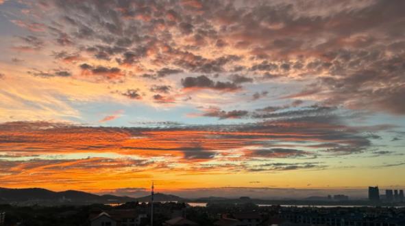 是心动！锡职夏日晚霞！