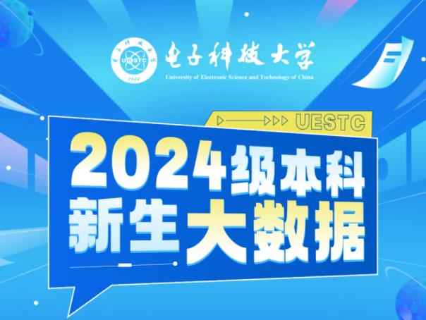 5041位萌新！电子科技大学2024级本科新生大数据来了！