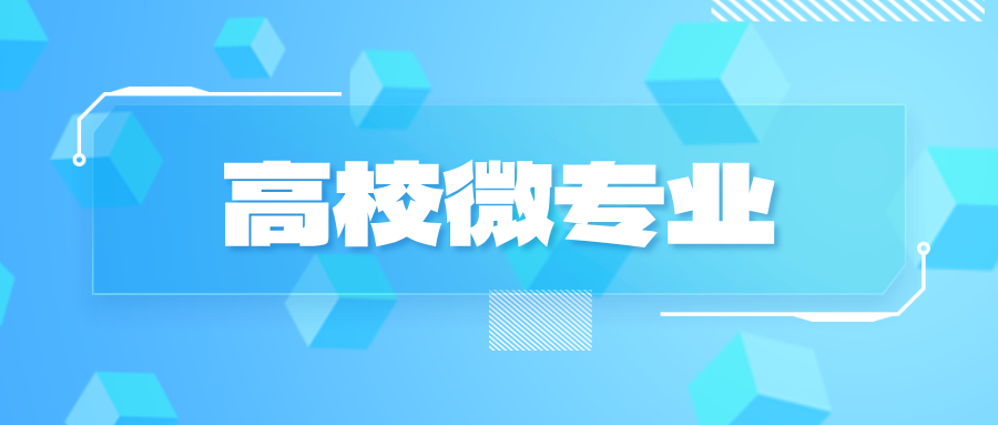 高校微专业：培养兴趣，&ldquo;一专多能&rdquo;