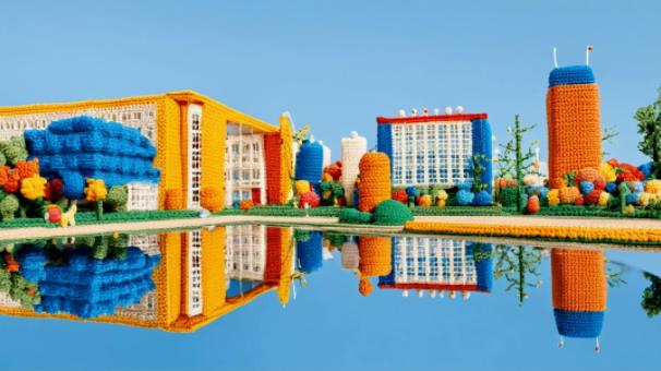 降温啦！常工程的建筑都穿上毛衣了！