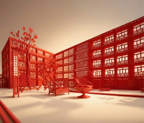 AI上了！当南京机电遇上非遗剪纸！