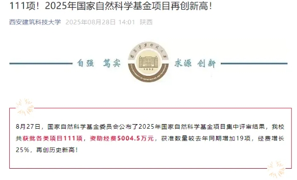 突破校史！多校官宣，2025国自然立项结果！9.png