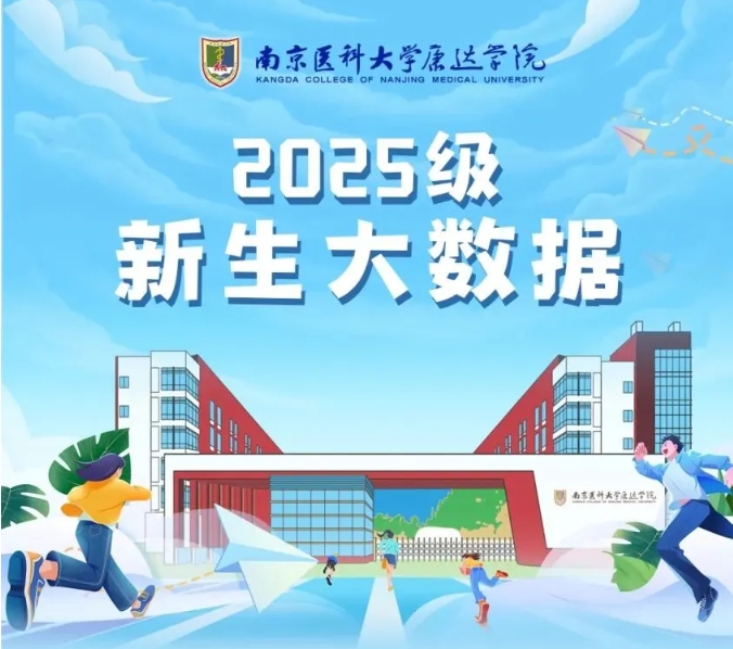 一图看懂南京医科大学康达学院2025级新生大数据