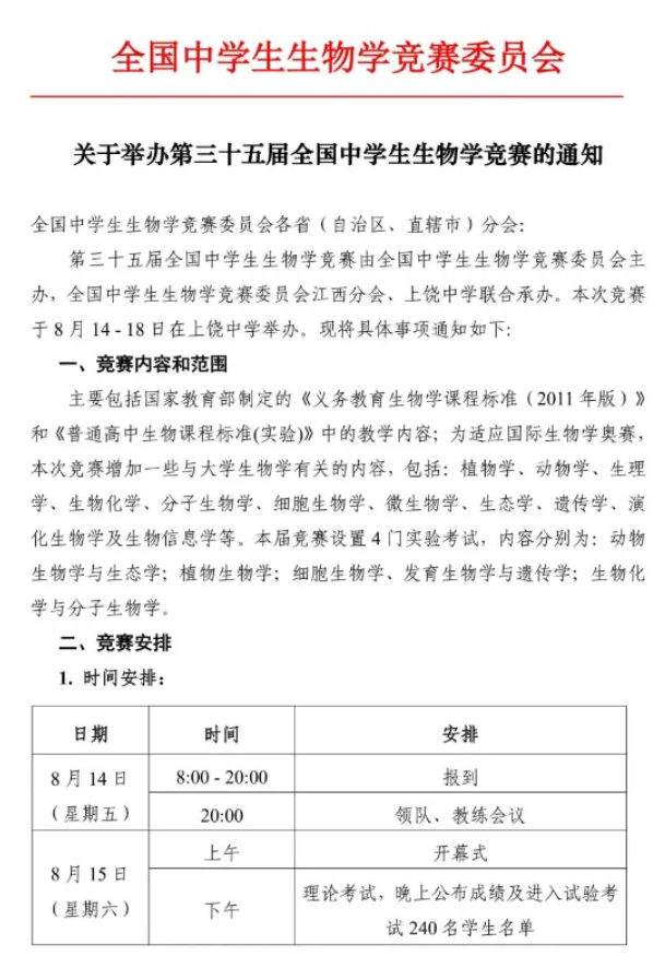 1783554106864365.png 关于举办第35届全国中学生生物学竞赛的通知发布!各省名额确定!1.png